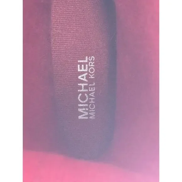 Michael Kors Fulton Harness Rain Boots Red Cabin City Fall Spring Chic  Size 6 - Picture 9 of 9